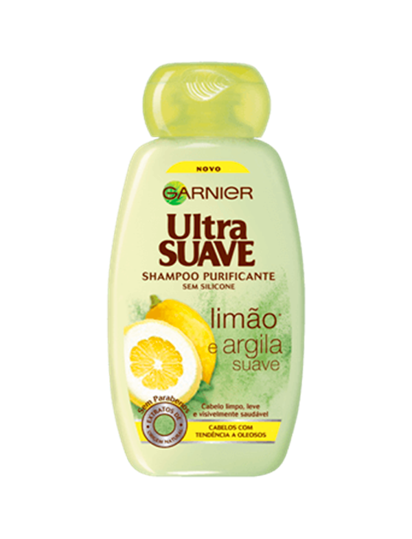 shampoo ultra suave limao argila